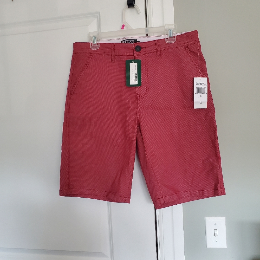 Ezekiel gridlock textured plaid short - 34